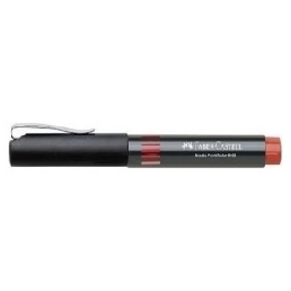 Faber-Castell 5405 0.5 mm İğne Uçlu Kırmızı Roller Kalem - Görsel 4