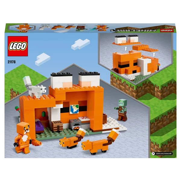 Lego 21178 Minecraft Tilki Kulübesi - Görsel 8