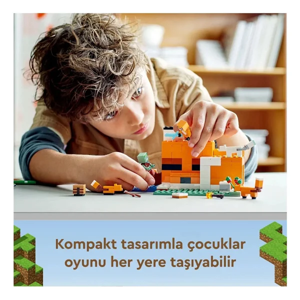 Lego 21178 Minecraft Tilki Kulübesi - Görsel 10
