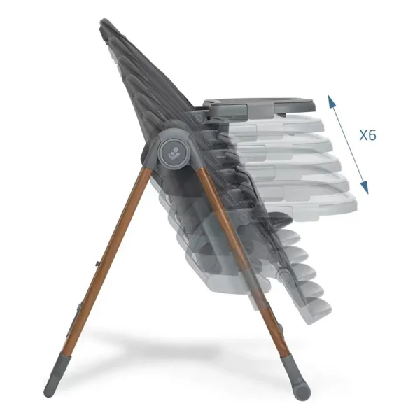 Maxi-Cosi Ava Plus Graphite 2'si 1 Arada Mama Sandalyesi - Görsel 4