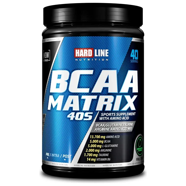 Hardline Nutrition Bcaa Matrix 405 600 gr - Görsel 4