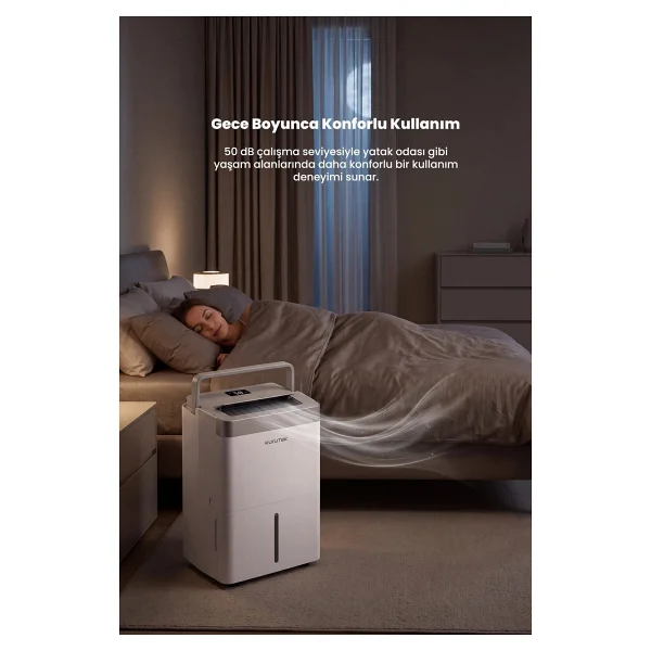 Kurutek KT40A Ev Tipi Nem Alma ve Hava Temizleyici - Görsel 8