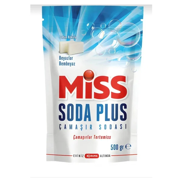 Miss Soda Plus Çamaşır Sodası (Beyaz Sabunlu) - Görsel 4