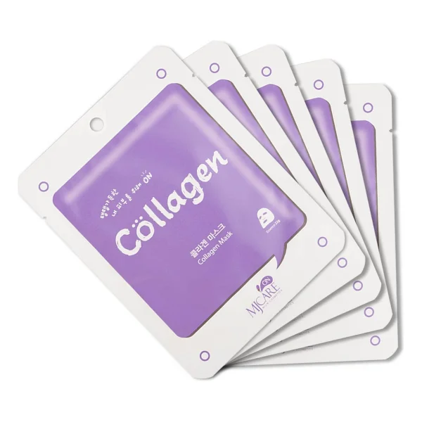 Mjcare On Collagen Mask 5'li Kolajen Özlü Yüz Maskesi - Görsel 2