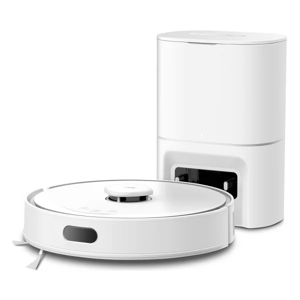 TP-Link Tapo RV30 Max Plus Beyaz Çöp İstasyonlu Akıllı Robot Süpürge - Görsel 3