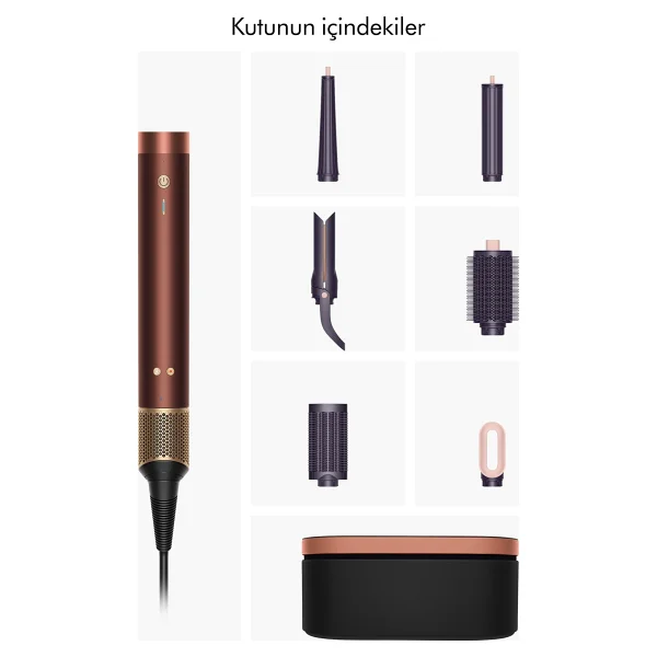 Dyson Airwrap Co-anda2x Plum Copper Saç Şekillendirme Seti - Görsel 2