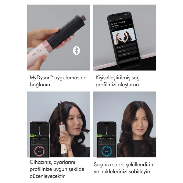 Dyson Airwrap Co-anda2x Plum Copper Saç Şekillendirme Seti - Görsel 5