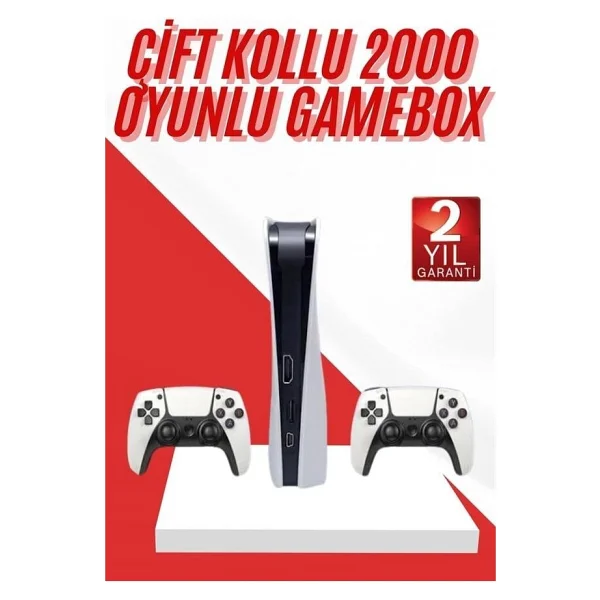 MiraLive Yeni Nesil 4K Hd 2.4g Kablosuz Kol 3000 Oyunlu Game Station Retro Atari Game Box - Görsel 2