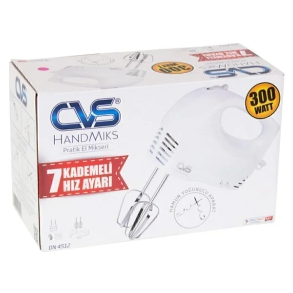 CVS DN 4512 Handmiks 300 W Mikser - Görsel 2
