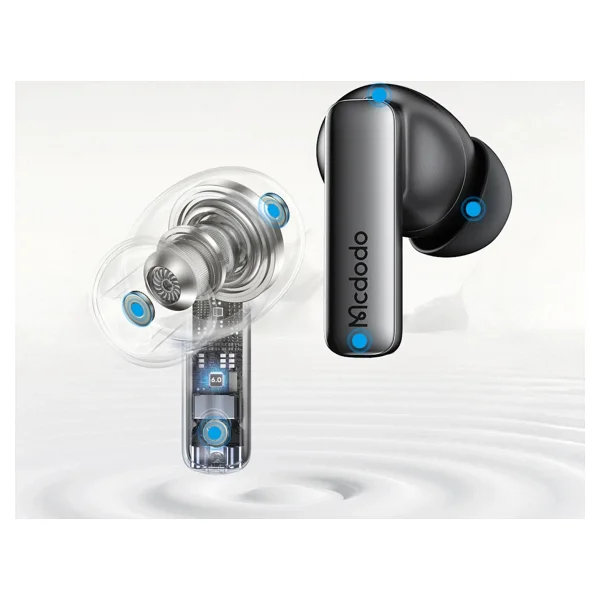 Mcdodo HP-088 Zeno Pro N5 ANC TWS Kulka İçi Bluetooth Kulaklık - Görsel 7