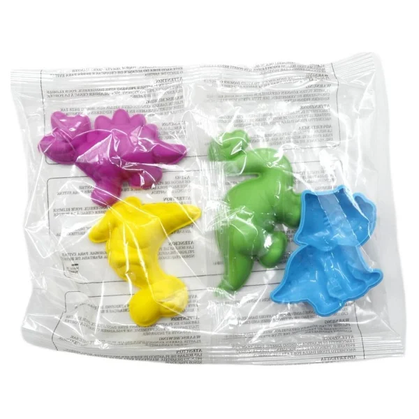 Faber-Castell Dino 4X56 Gr Oyun Hamuru Ve 3D Kalıp Oyun Hamuru Seti - Görsel 5
