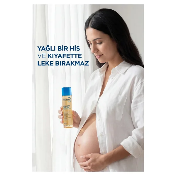 Bioderma Atoderm Hamileler için Çatlak Önleyici, Nemlendirici ve Besleyici Cilt Bakım Seti - Görsel 3