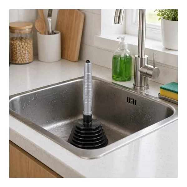25 cm Körüklü Lavabo Pompası, Tıkanıklıkları Açmak Için Pratik Çözüm - Görsel 4