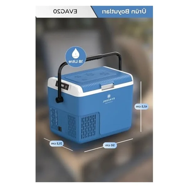 Kompakt Oto Buzdolabı, 12/24V, 18 Litre Kapasite, Taşınabilir - Görsel 4