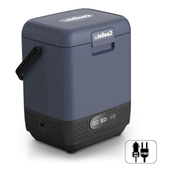 12 Litre Taşınabilir Kompresörlü Oto Buzdolabı - 12/24Volt Ve 220Volt Uyumlu - Görsel 2