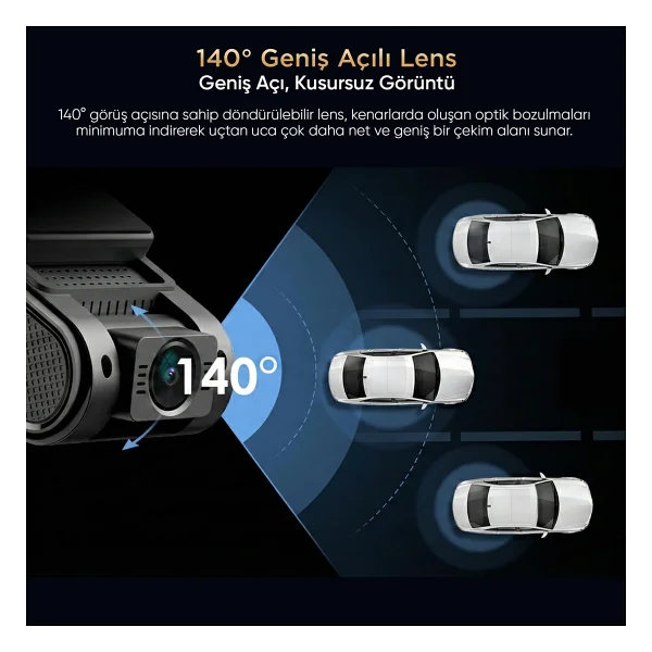 Viofo A119 V3 2K Ön Araç Kamerası - Görsel 5