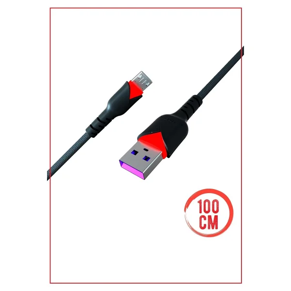 Syrox C91 1 m Micro USB Hızlı Şarj Kablosu - Görsel 2