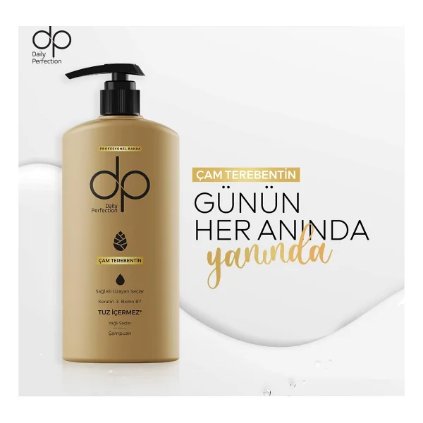 DP Daily Perfection Çam Terebentin Tuzsuz Şampuan 500 ml - Görsel 10