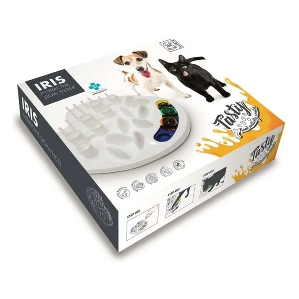 M-Pets Tasty Iris İnteraktif Mama Kabı - Görsel 2