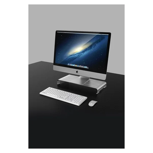 Aliminyum Laptop Ekran Monitör Notebook Yükseltici Tutucu cin275 - Görsel 3