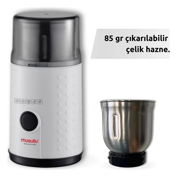 Musullu MSL-1003 Baharat ve Kahve Öğütücü - Görsel 5