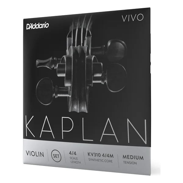 D'Addario Kaplan Vivo KV310 4/4M Keman Teli - Görsel 4