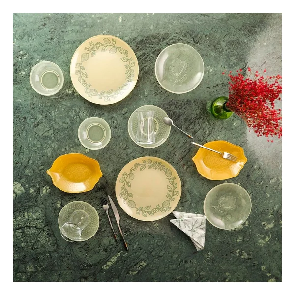 Aryıldız Limon 30 Parça 6 Kişilik Kahvaltı Takımı - Görsel 3