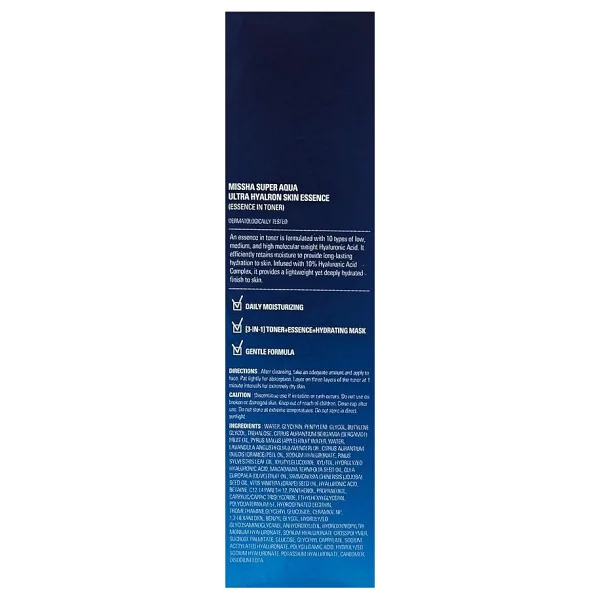 MISSHA MISSHA Super Aqua Ultra Hyalron cilt esansı toner, 200 ml - Görsel 3