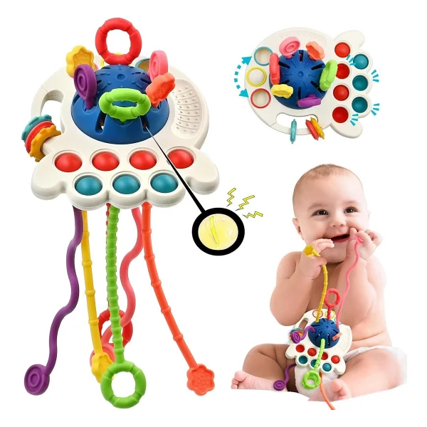 Circle Toys Ufo Duyusal Aktivite - Görsel 3
