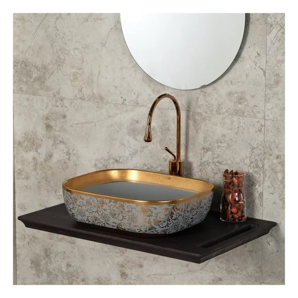 Lena Tezgah Üstü Lavabo - Yok - Beyaz - Görsel 2