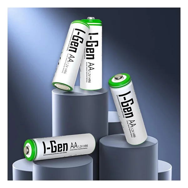 I-Gen G479 Pil Şarj Aleti + 2700 mAh 2'li AA Kalem Pil + 900 mAh 2'li AAA İnce Kalem Pil - Görsel 8