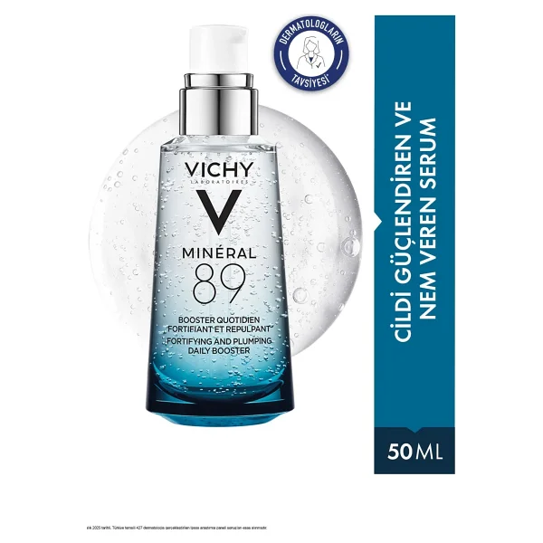 Vichy Mineral 89 Fortifying & Plumping Günlük Nemlendirici 50 ml Yüz Serumu - Görsel 7