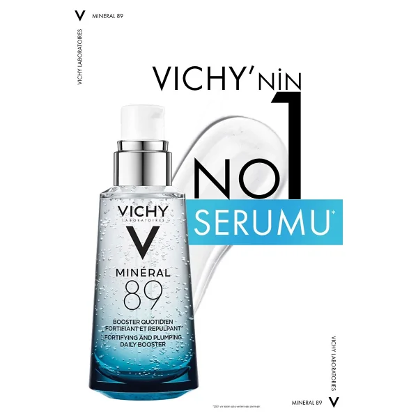 Vichy Mineral 89 Fortifying & Plumping Günlük Nemlendirici 50 ml Yüz Serumu - Görsel 8