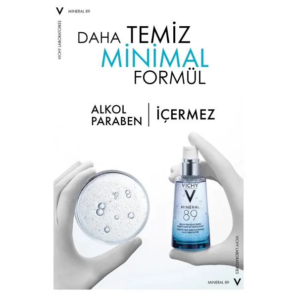 Vichy Mineral 89 Fortifying & Plumping Günlük Nemlendirici 50 ml Yüz Serumu - Görsel 10