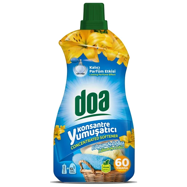 Doa Lilyum ve Lotus Konsantre Yumuşatıcı 1.5 lt - Görsel 5