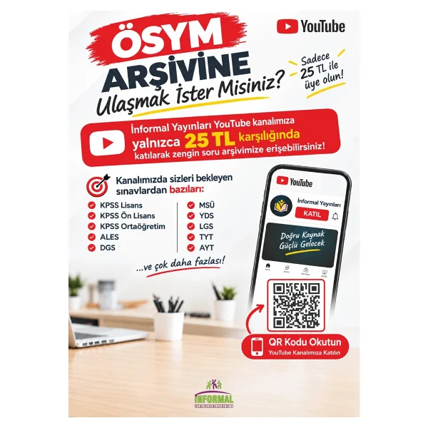 2024/1 Yökdil İngilizce Sosyal Bilimler Ösym Çıkmış Soru Tıpkı Basım Deneme Kitapçığı Türkiye Geneli - Görsel 2