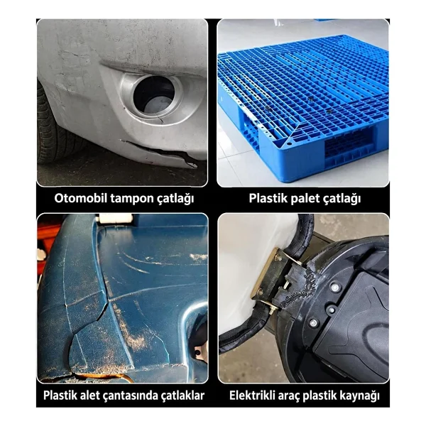 70w 600 Uçlu Sıcak Zımba Tampon Plastik Parça Tamir Kaynak Makinesi - Görsel 4