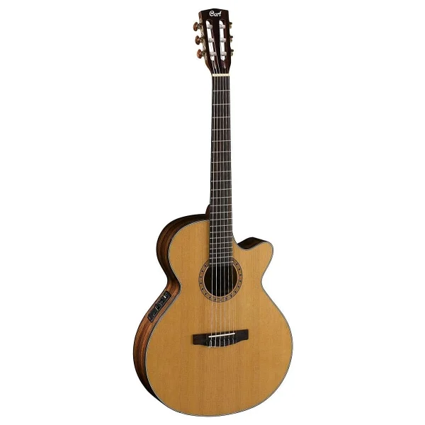 Cort CEC7-NAT Elektro Klasik Gitar - Görsel 2