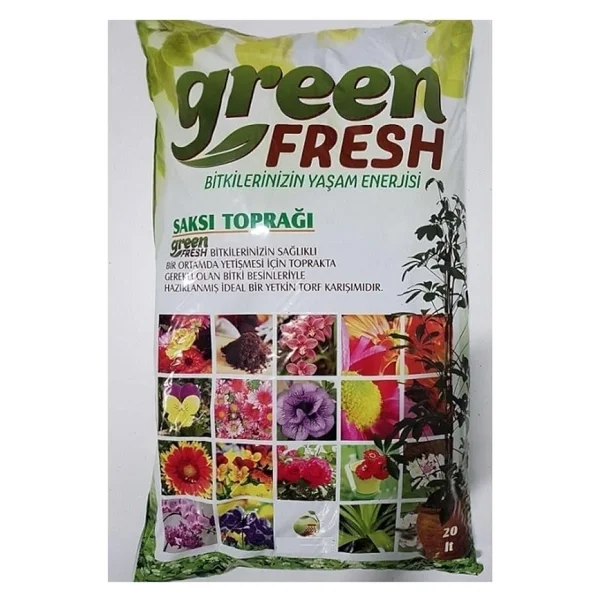 Çiçek Toprağı 20 Lt Yerli Torf Saksı Toprağı Bitki Toprağı Torf Perlit Karışımlı Torf Bahçe Toprağı - Görsel 3