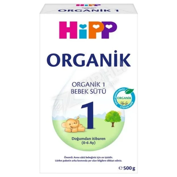 Hipp Organik 1 Bebek Sütü 500 gr - Görsel 8
