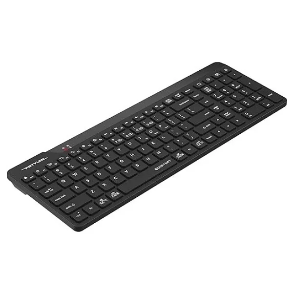 Tech FBK23 As Bluetooth+2.4ghz Kablosuz Q Türkçe Fn-Multimedya Sessiz Ultra Ince Özellikli Emoji Tuşlu ve Uyku Engelle Modlu Siyah Klavye - Görsel 2