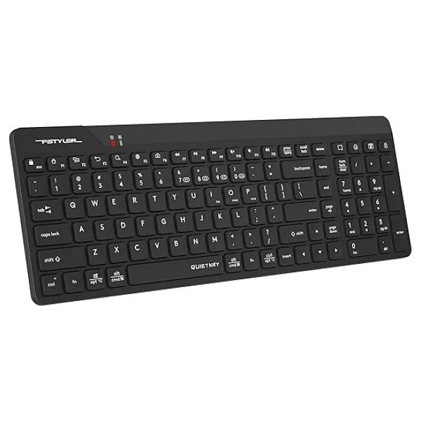 Tech FBK23 As Bluetooth+2.4ghz Kablosuz Q Türkçe Fn-Multimedya Sessiz Ultra Ince Özellikli Emoji Tuşlu ve Uyku Engelle Modlu Siyah Klavye - Görsel 5