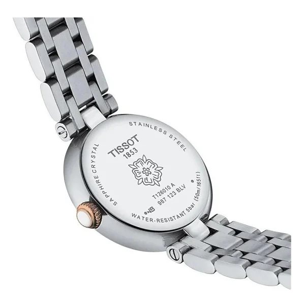 Tissot Bellissima 26mm T126.010.22.013.01 Çelik Kordon Rose Gold Kadın Kol Saati - Görsel 7
