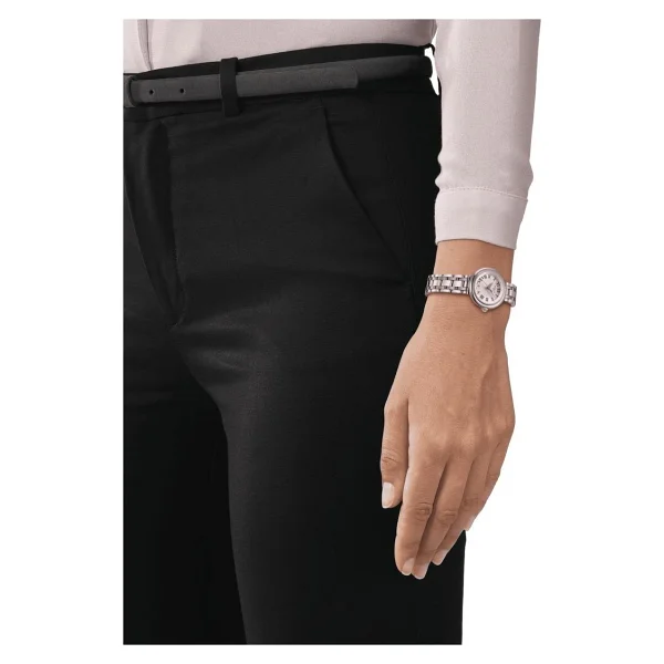 Tissot Bellisima 26mm T126.010.11.013.00 Çelik Kordon Gümüş Kadın Kol Saati - Görsel 5
