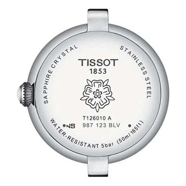 Tissot Bellisima 26mm T126.010.11.013.00 Çelik Kordon Gümüş Kadın Kol Saati - Görsel 6