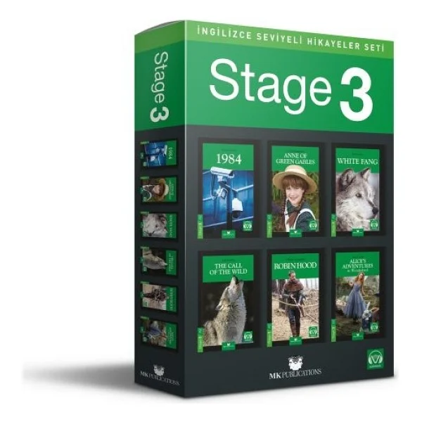 İngilizce Seviyeli Hikayeler Seti - Stage-3- MK Publications - Görsel 2