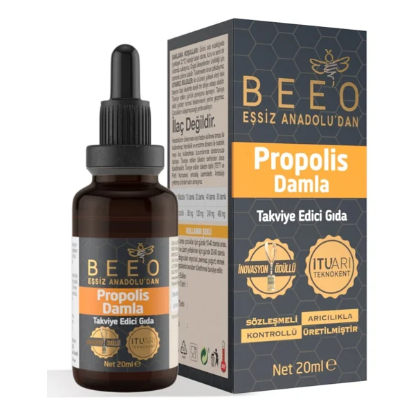 Bee'o Propolis Damla 20 ml 3'lü - Görsel 2