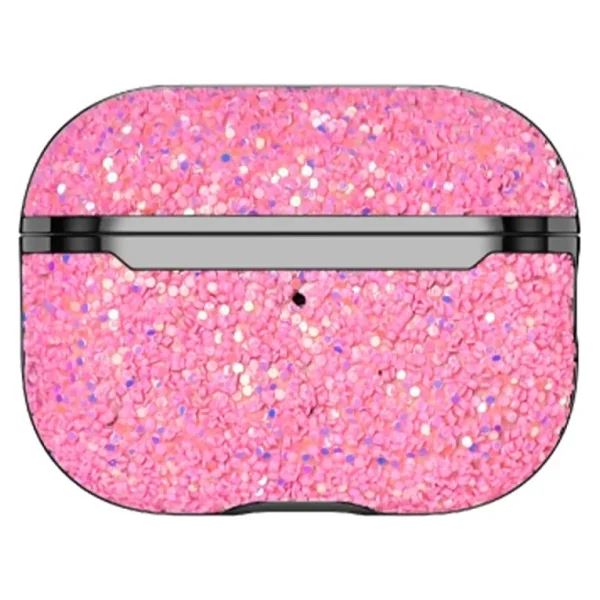 Onegif Airpods Pro 2 (2.nesil) Bright Simli Airpods Kapak (Pembe) - Görsel 5