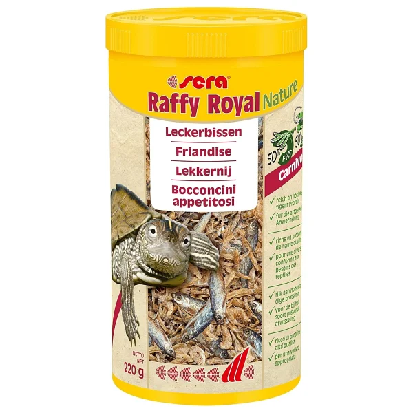 Sera Raffy Royal Nature 1000 ml Kaplumbağa Yemi - Görsel 2