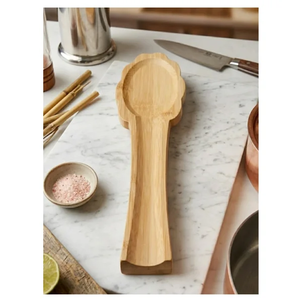 Bambu Çiçek Kaşık Altlığı / Kaşıklık - Görsel 3